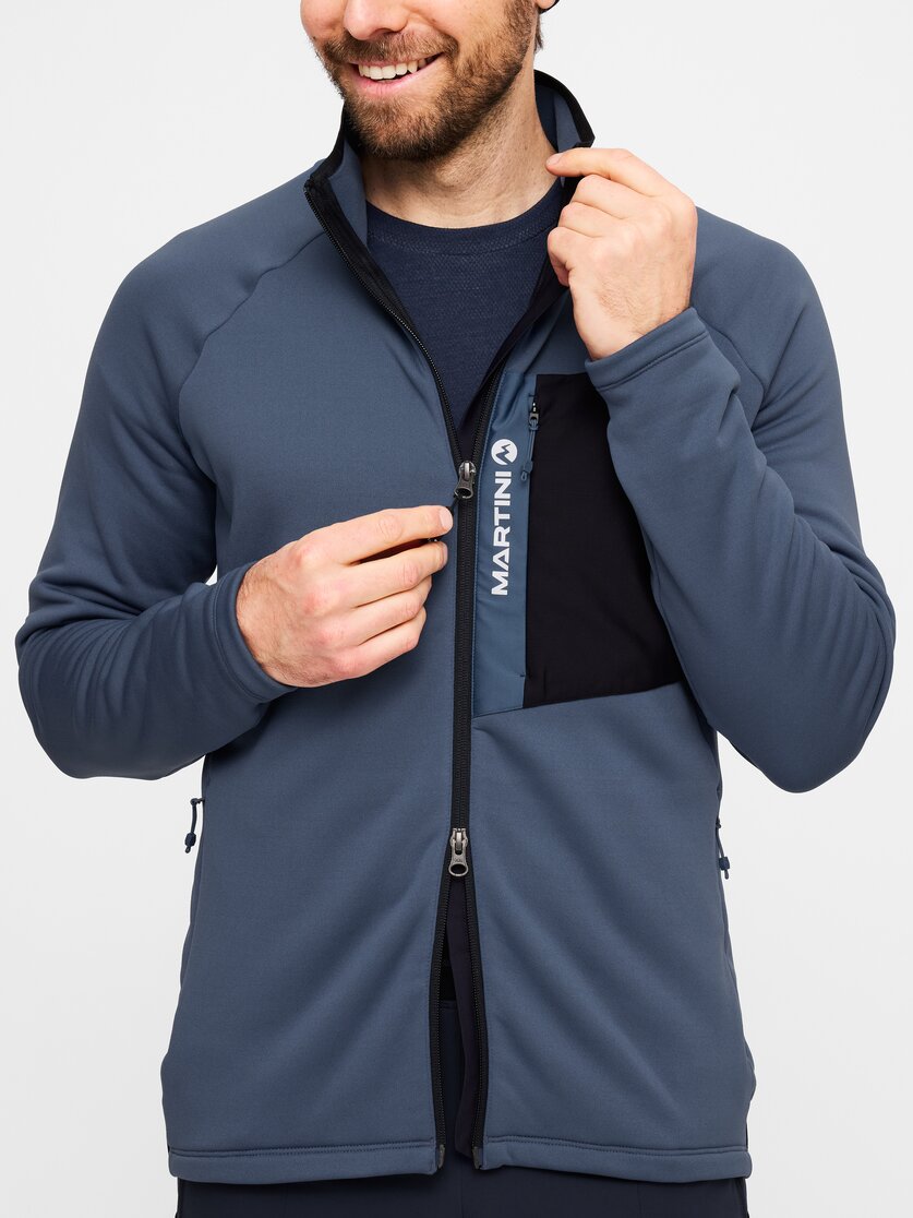 Martini Sportswear - Horizon Midlayer Jacket M  - Strati intermedi in olive-black - Dettaglio 1 - Uomo