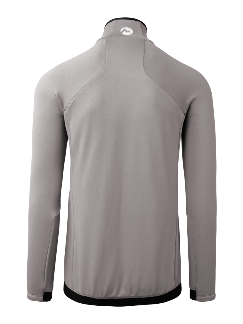 Martini Sportswear - Horizon Midlayer Jacket M  - Strati intermedi in ash-black - vista posteriore - Uomo