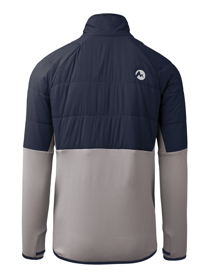 Martini Sportswear - Horizon Hybrid Jacket Primaloft®M - Giacche ibride in true navy-ash - vista posteriore - Uomo