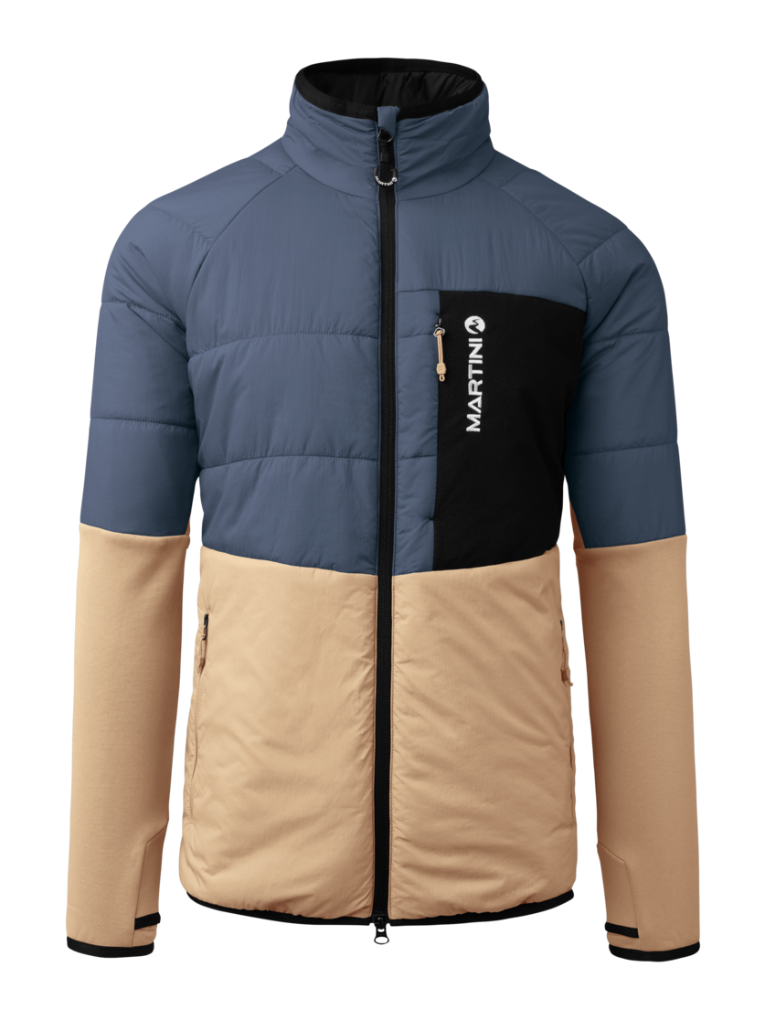 Martini Sportswear - Horizon Hybrid Jacket Primaloft®M - Hybridjacken in dark blue-desert - Vorderansicht - Herren