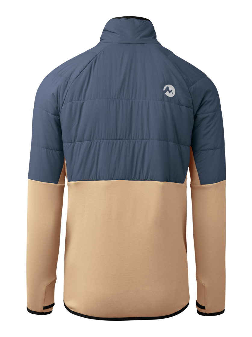 Martini Sportswear - Horizon Hybrid Jacket Primaloft®M - Hybridjacken in dark blue-desert - Rückansicht - Herren