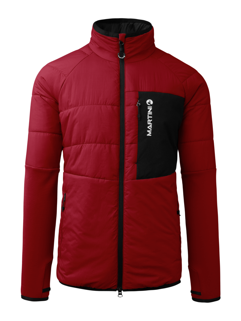 Martini Sportswear - Horizon Hybrid Jacket Primaloft®M - Hybridjacken in passion - Vorderansicht - Herren