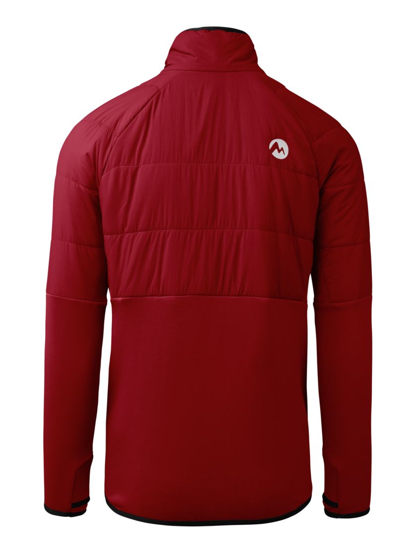 Martini Sportswear - Horizon Hybrid Jacket Primaloft®M - Hybridjacken in passion - Rückansicht - Herren