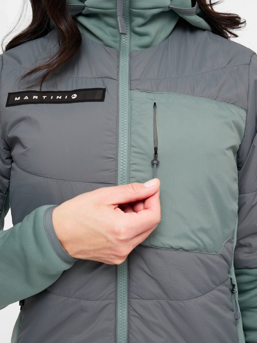 Martini Sportswear - Yalca Hybrid Jacket Primaloft®W - Giacche ibride in true navy-moon - Dettaglio 2 - Donna