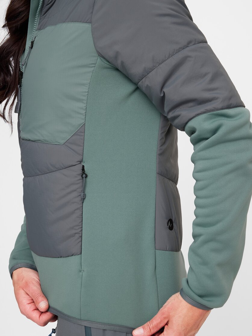 Martini Sportswear - Yalca Hybrid Jacket Primaloft®W - Giacche ibride in true navy-moon - Dettaglio 8 - Donna