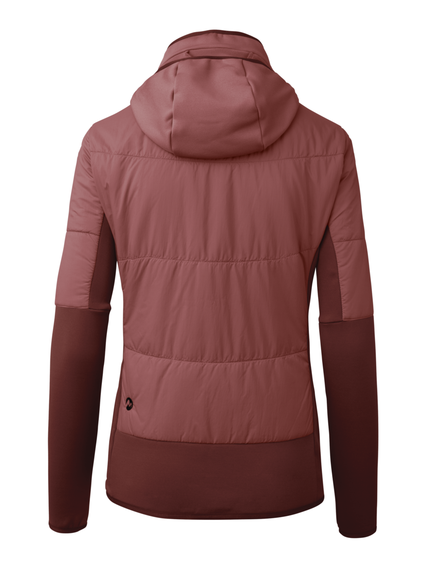 Martini Sportswear - Yalca Hybrid Jacket Primaloft®W - Hybridjacken in peakan-winter apple - Rückansicht - Damen