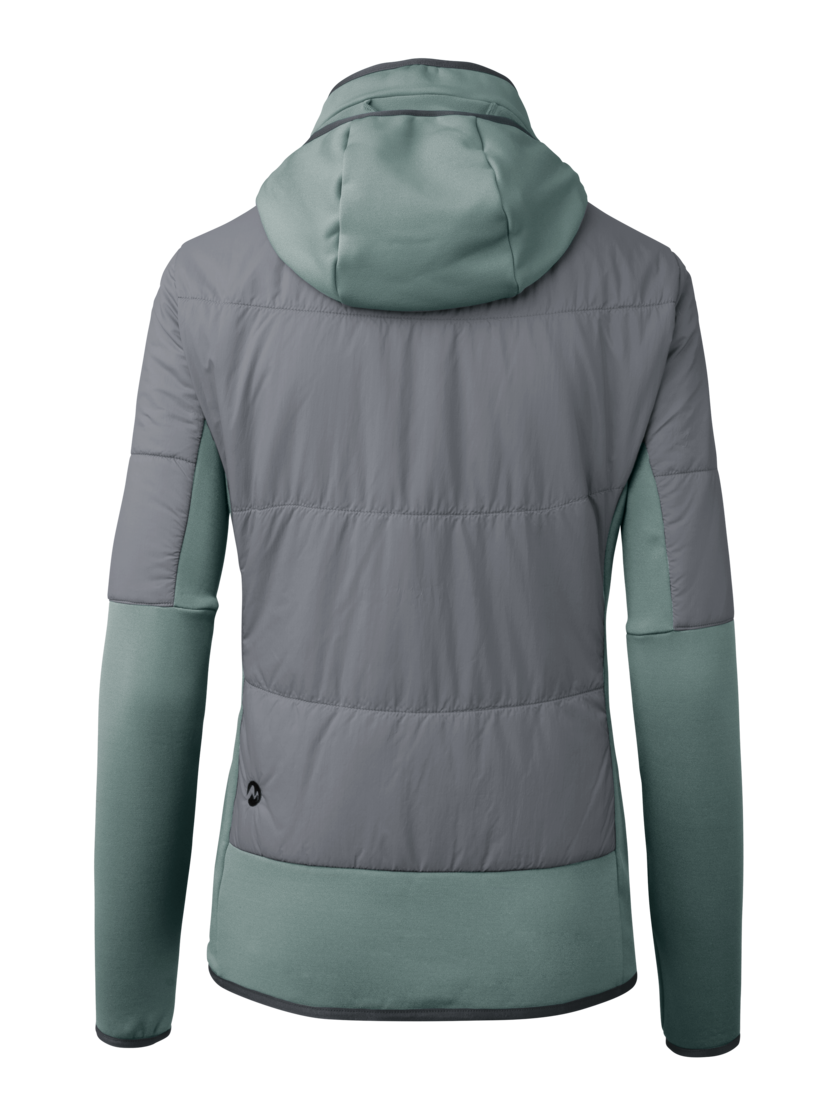Martini Sportswear - Yalca Hybrid Jacket Primaloft®W - Giacche ibride in misty blue-storm - vista posteriore - Donna