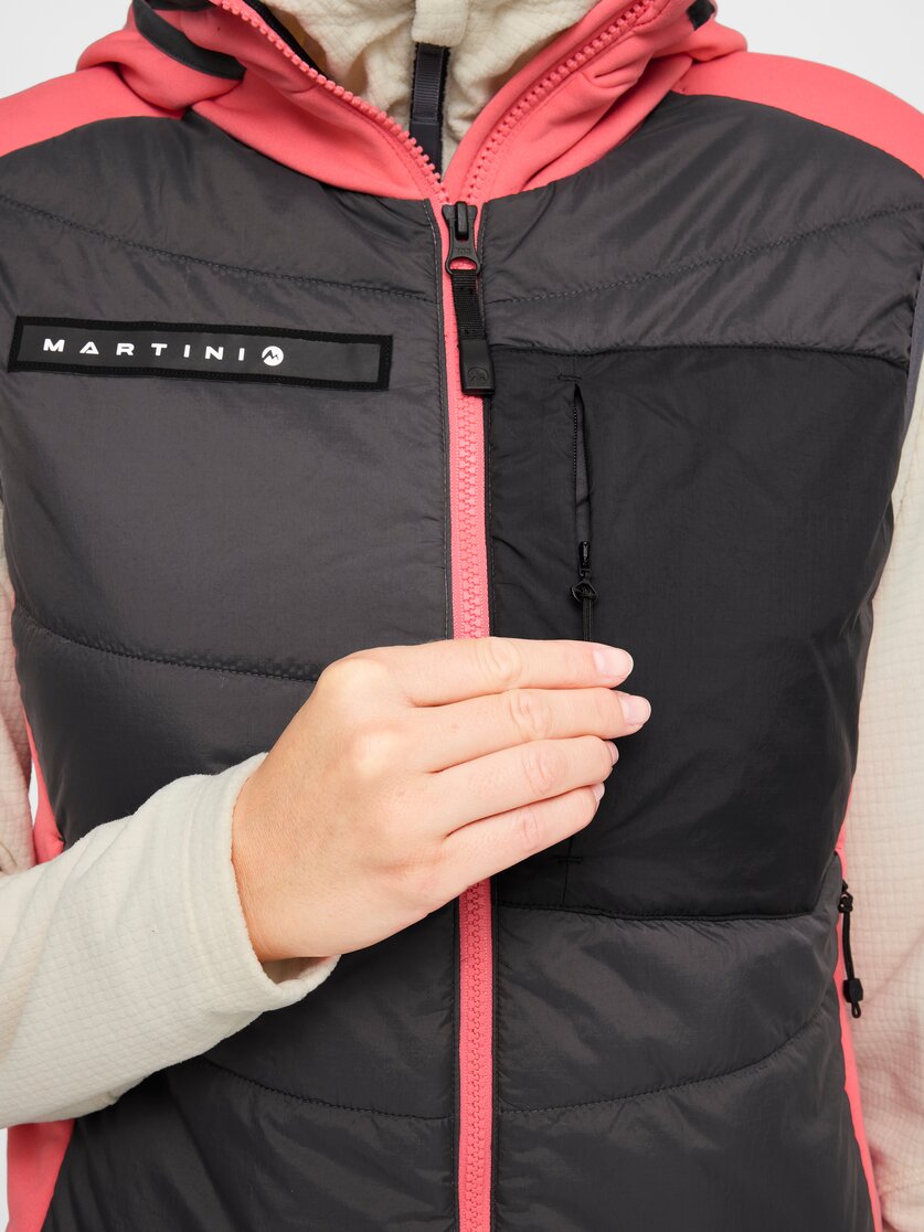 Martini Sportswear - Yalca Hybrid Vest Primaloft®W - Outdoor vests in true navy-moon - Detail 3 - Women