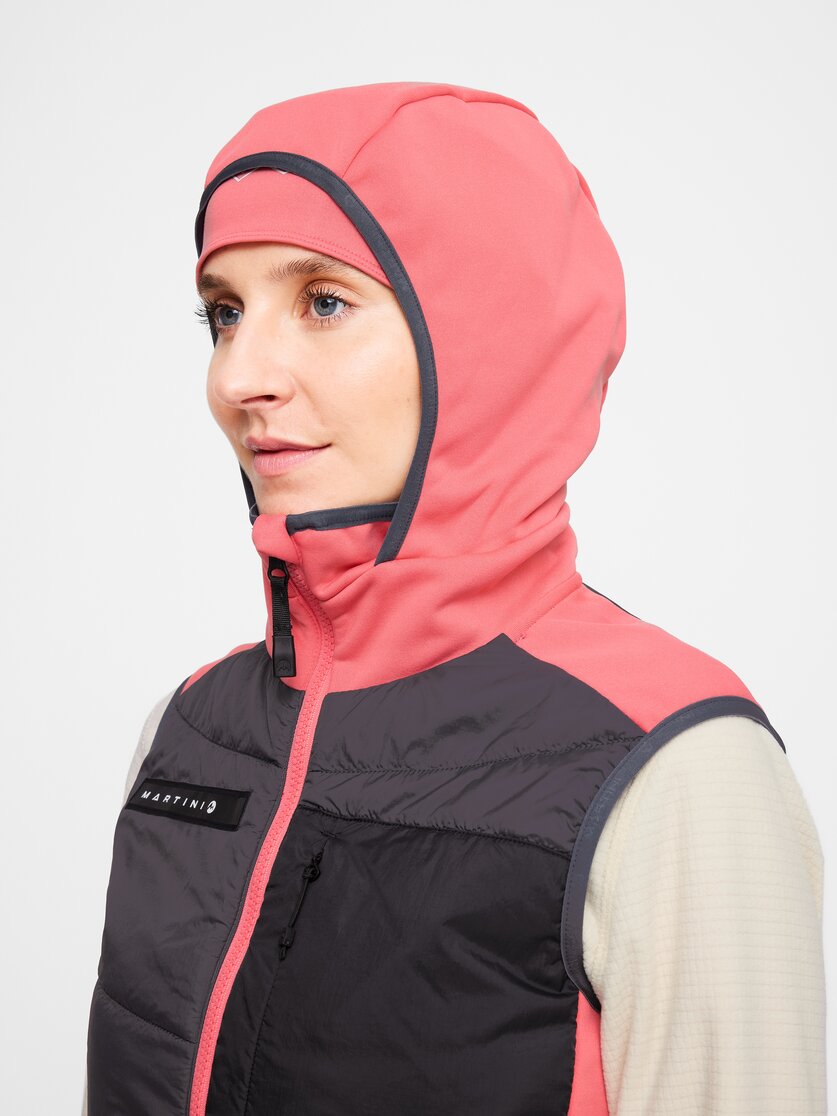 Martini Sportswear - Yalca Hybrid Vest Primaloft®W - Outdoor vests in true navy-moon - Detail 7 - Women