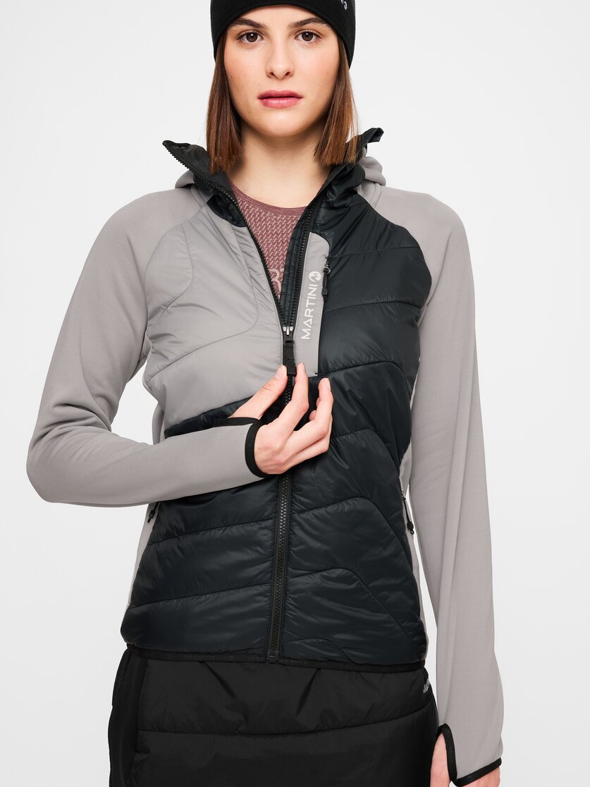 Martini Sportswear - Desire Hybrid Jacket Primaloft®W - Giacche ibride in butter cream-misty blue - Dettaglio 1 - Donna