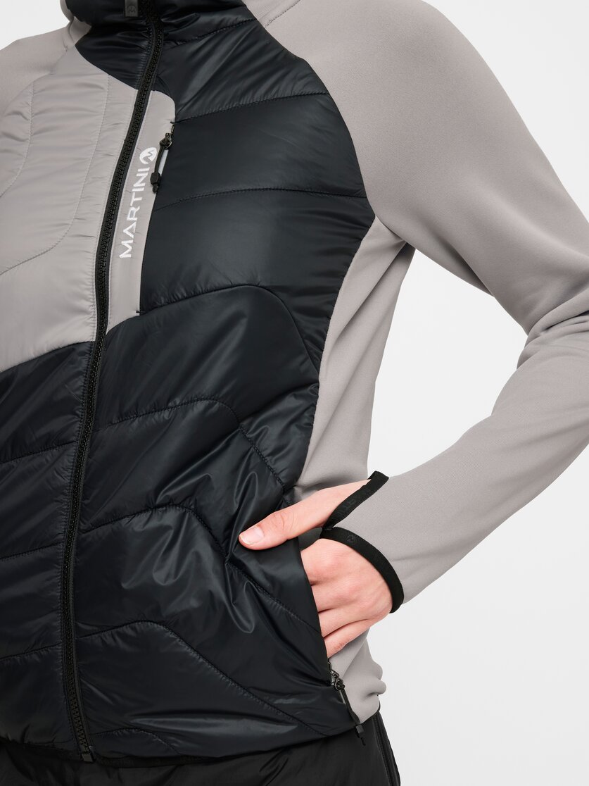 Martini Sportswear - Desire Hybrid Jacket Primaloft®W - Giacche ibride in butter cream-misty blue - Dettaglio 2 - Donna