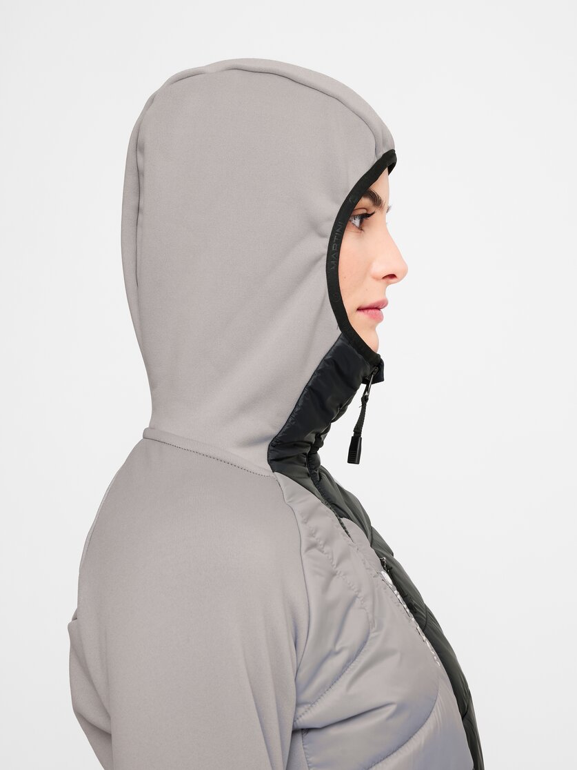 Martini Sportswear - Desire Hybrid Jacket Primaloft®W - Giacche ibride in butter cream-misty blue - Dettaglio 5 - Donna