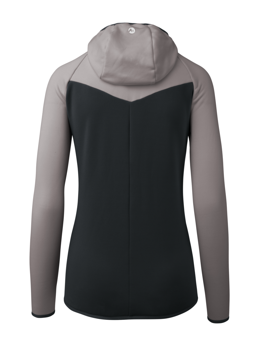 Martini Sportswear - Desire Hybrid Jacket Primaloft®W - Giacche ibride in ash-black - vista posteriore - Donna