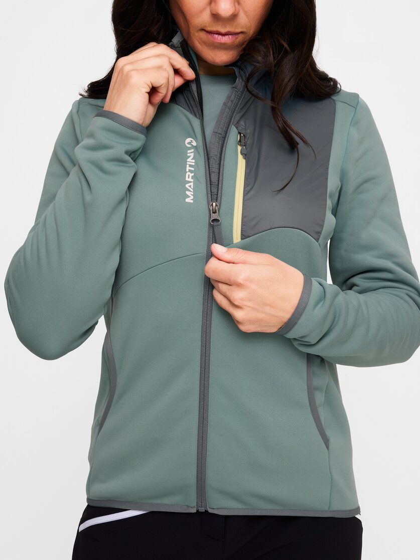 Martini Sportswear - Desire Midlayer Jacket W - Strati intermedi in black - Dettaglio 1 - Donna