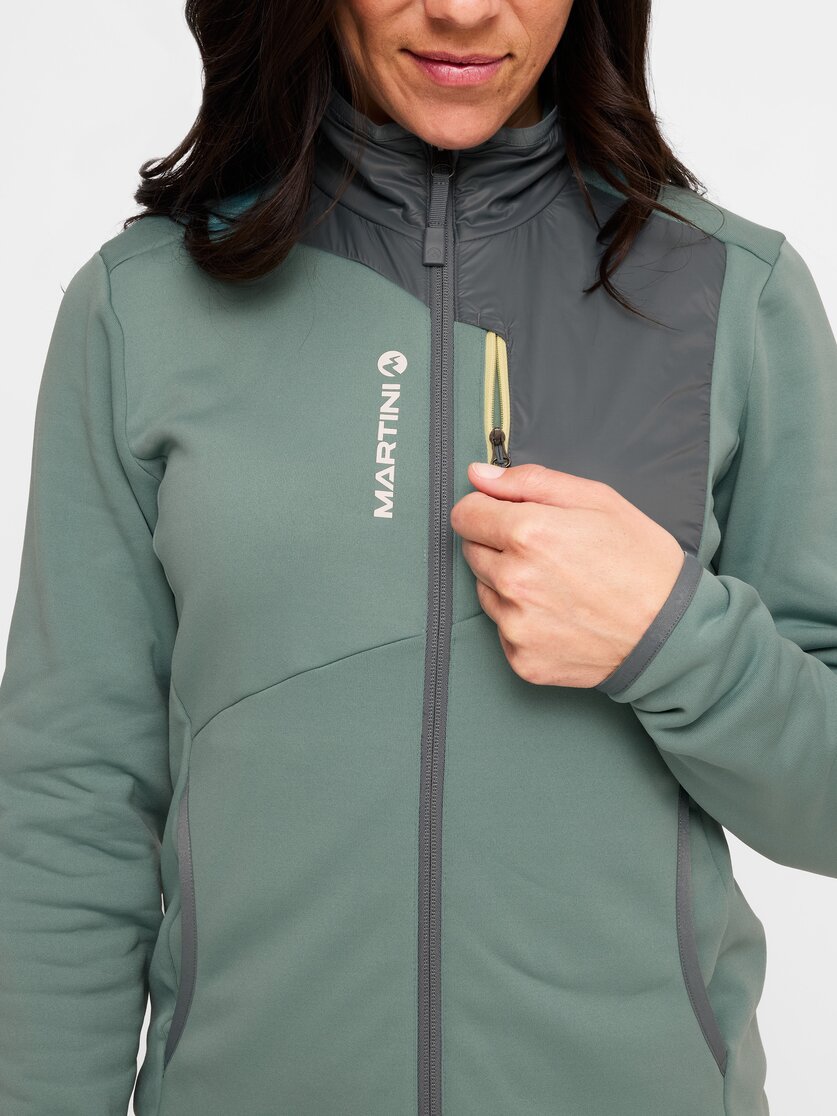 Martini Sportswear - Desire Midlayer Jacket W - Strati intermedi in black - Dettaglio 2 - Donna