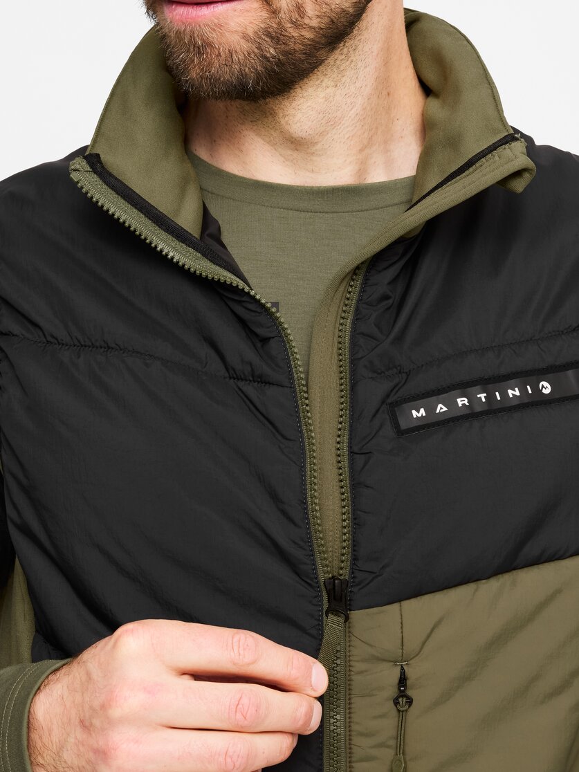 Martini Sportswear - Yalca Hybrid Vest Primaloft®M - Westen in true navy - Detail 2 - Herren