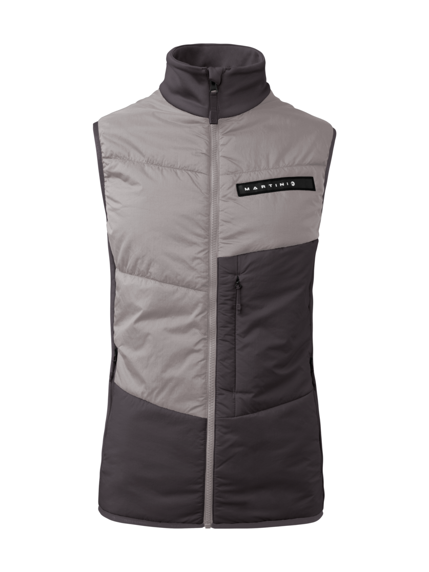 Martini Sportswear - Yalca Hybrid Vest Primaloft®M - Gilet in granite-ash - vista frontale - Uomo