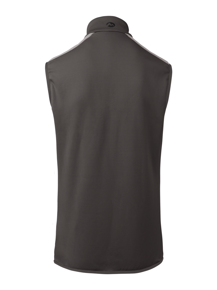 Martini Sportswear - Yalca Hybrid Vest Primaloft®M - Gilet in granite-ash - vista posteriore - Uomo