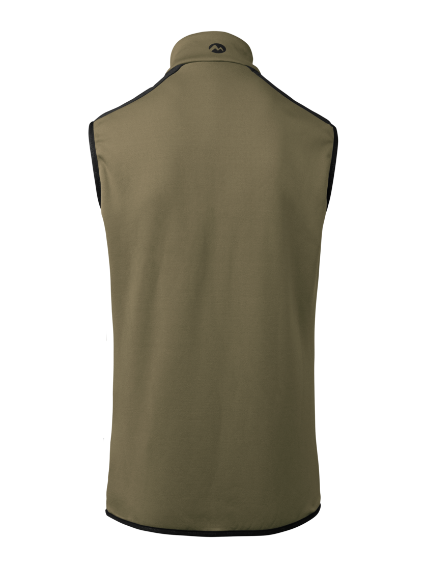 Martini Sportswear - Yalca Hybrid Vest Primaloft®M - Gilet in spanish green-black - vista posteriore - Uomo