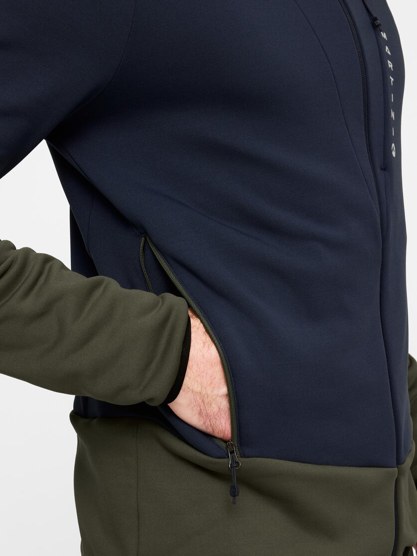 Martini Sportswear - Firstline Midlayer Jacket M - Strati intermedi in dark blue - Dettaglio 2 - Uomo