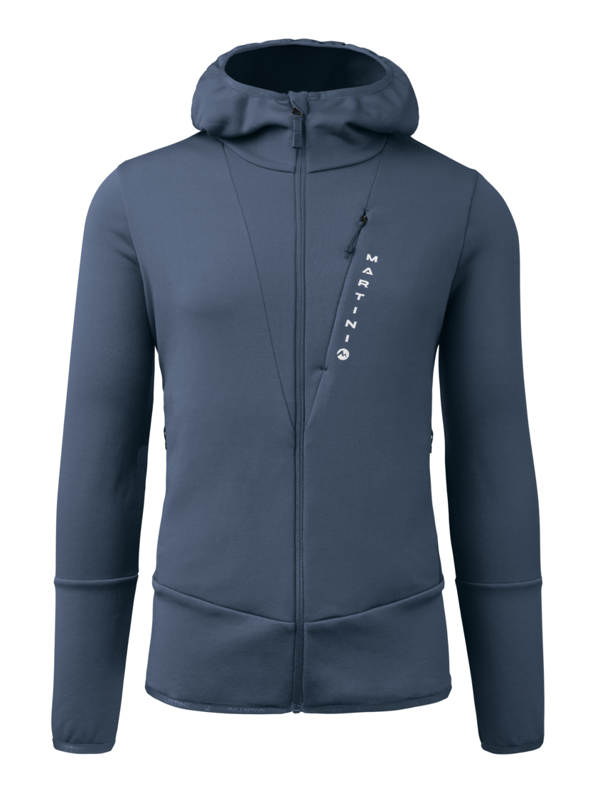 Martini Sportswear - Firstline Midlayer Jacket M - Strati intermedi in dark blue - vista frontale - Uomo