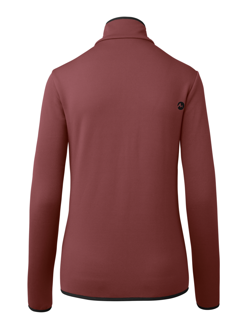 Martini Sportswear - Yalca Midlayer Jacket W - Strati intermedi in winter apple - vista posteriore - Donna