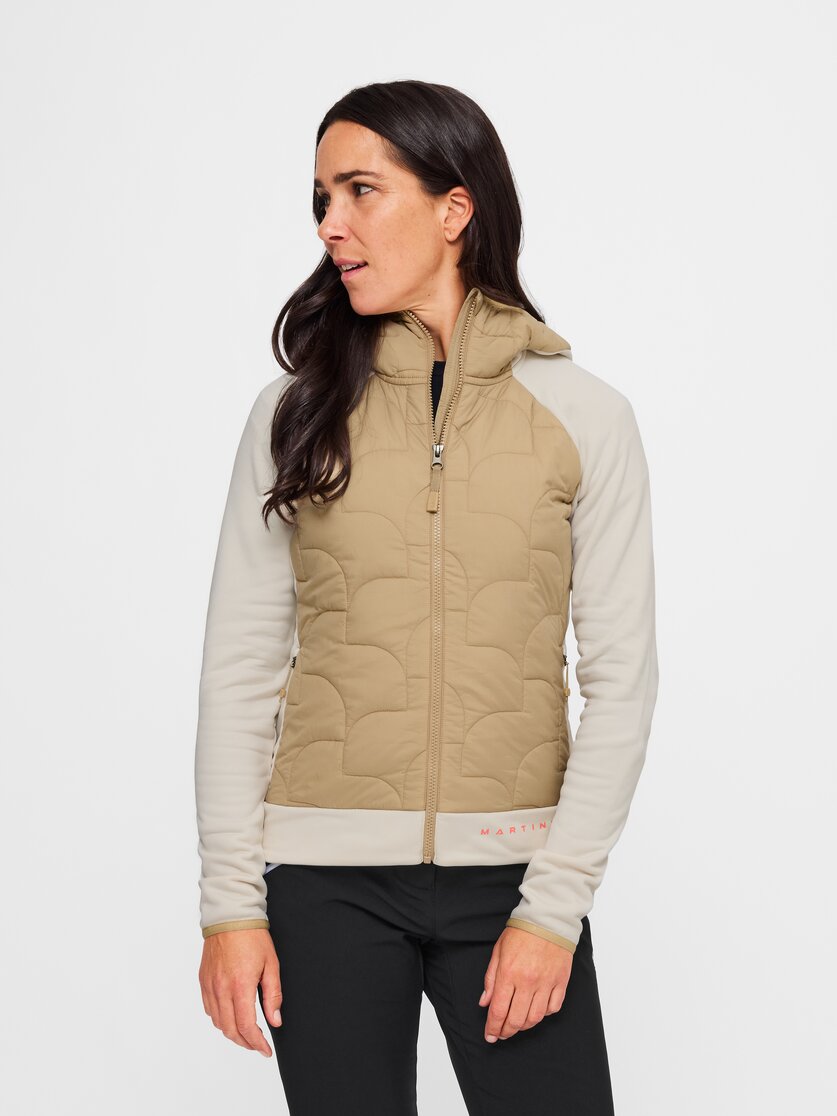 Martini Sportswear - Firstline Hybrid Jacket G-Loft®W - Hybrid jackets in winter apple-peakan - front view model - Women