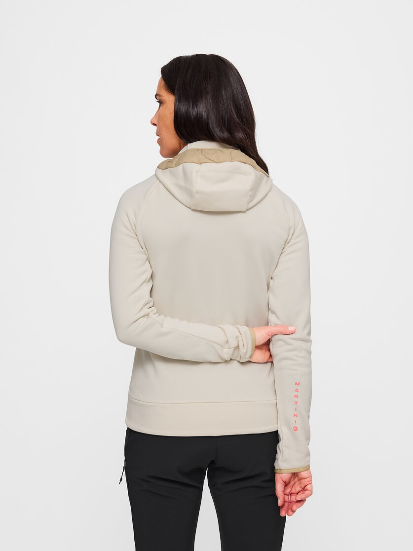 Martini Sportswear - Firstline Hybrid Jacket G-Loft®W - Hybrid jackets in winter apple-peakan - rear view model - Women