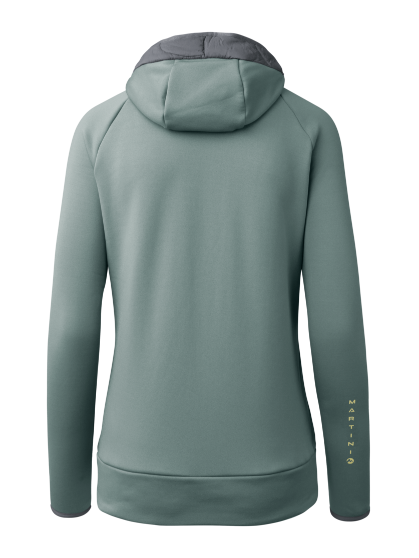 Martini Sportswear - Firstline Hybrid Jacket G-Loft®W - Hybridjacken in misty blue-storm - Rückansicht - Damen