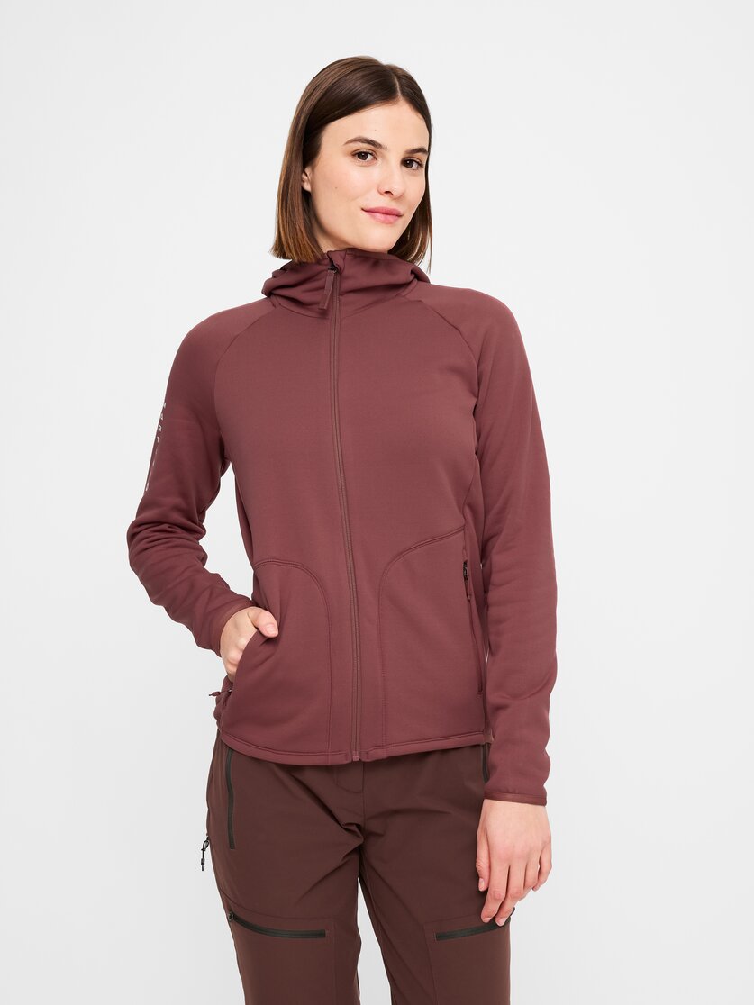 Martini Sportswear - Firstline Midlayer Jacket W - Midlayers in misty blue - Vorderansicht Model - Damen