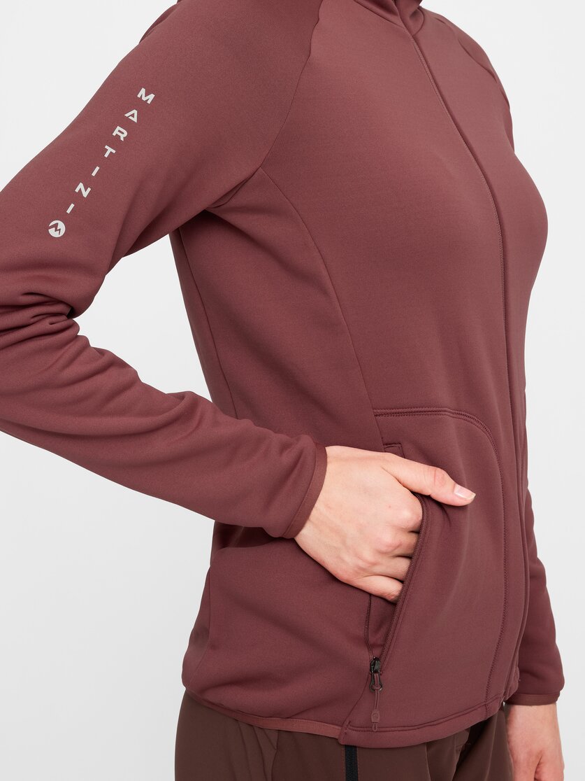 Martini Sportswear - Firstline Midlayer Jacket W - Midlayers in misty blue - Detail 2 - Damen