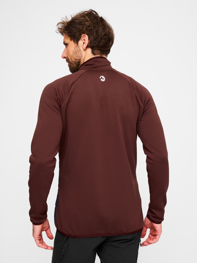 Martini Sportswear - Firstline Hybrid Jacket G-Loft®M - Giacche ibride in olive-true navy - vista laterale modello - Uomo