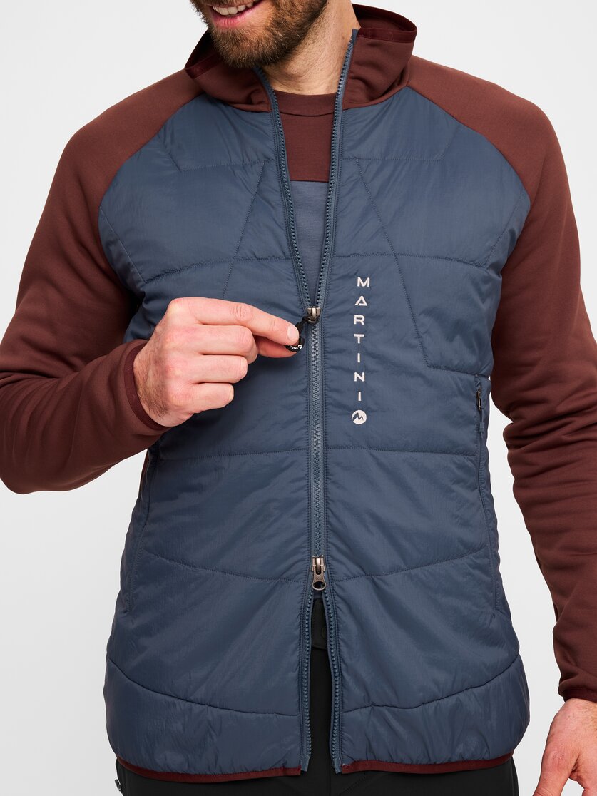Martini Sportswear - Firstline Hybrid Jacket G-Loft®M - Giacche ibride in olive-true navy - Dettaglio 3 - Uomo
