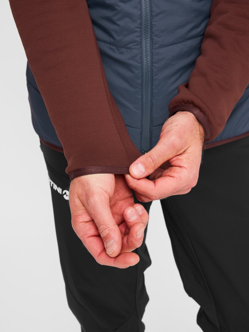 Martini Sportswear - Firstline Hybrid Jacket G-Loft®M - Giacche ibride in olive-true navy - Dettaglio 4 - Uomo