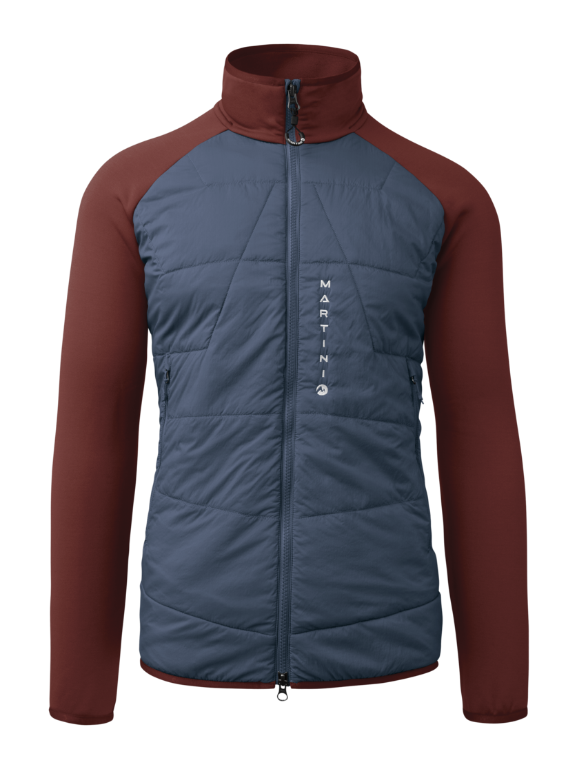 Martini Sportswear - Firstline Hybrid Jacket G-Loft®M - Giacche ibride in peakan-dark blue - vista frontale - Uomo
