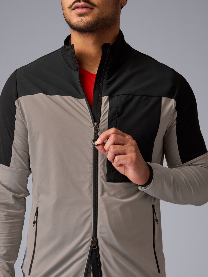 Martini Sportswear - Daybreaker Midlayer Jacket M - Fleece in tendril-black - Detail 1 - Men