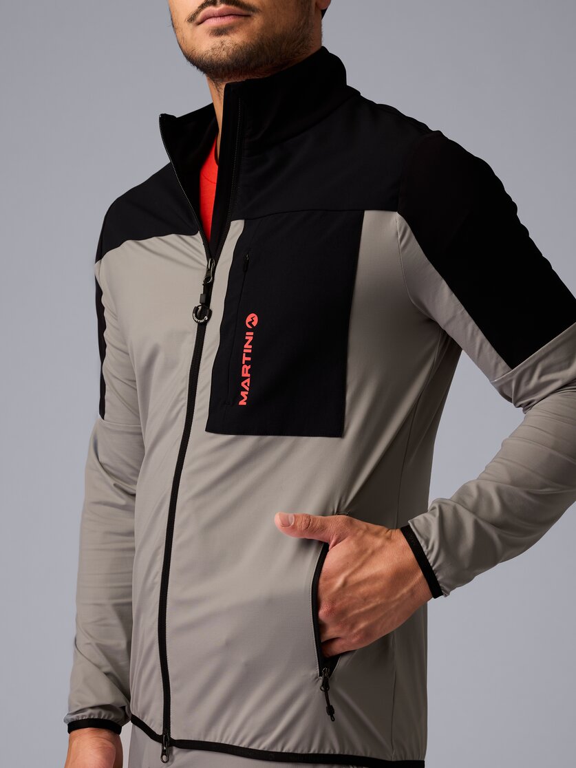 Martini Sportswear - Daybreaker Midlayer Jacket M - Fleece in tendril-black - Detail 2 - Men