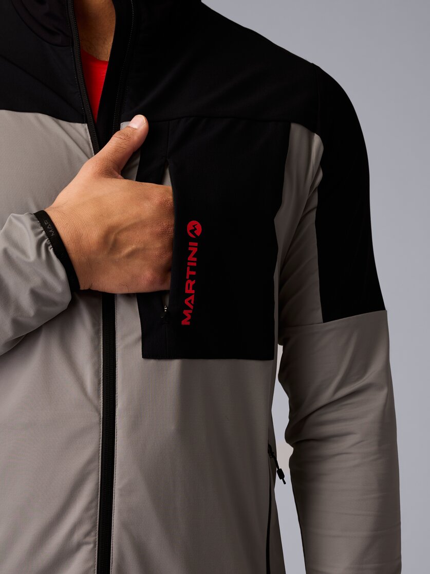 Martini Sportswear - Daybreaker Midlayer Jacket M - Fleece in tendril-black - Detail 3 - Men
