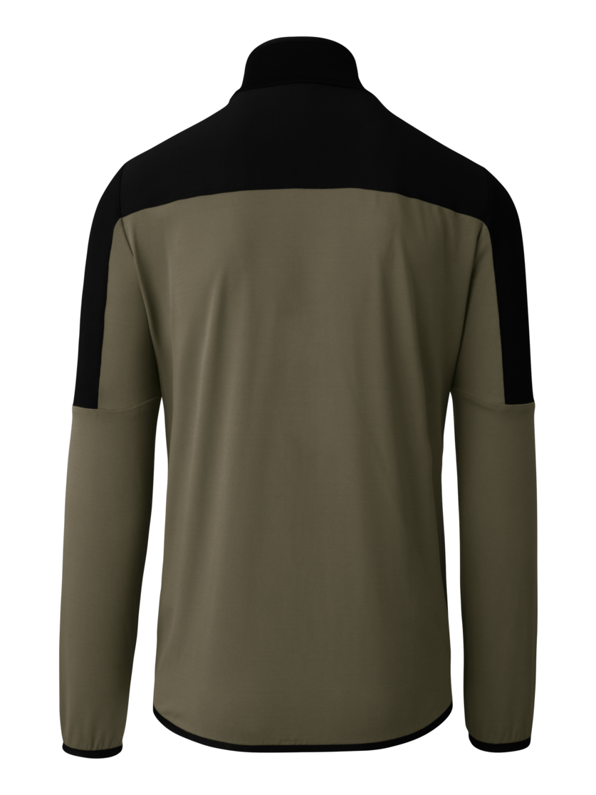 Martini Sportswear - Daybreaker Midlayer Jacket M - Fleecejacke in moss-black - Rückansicht - Herren