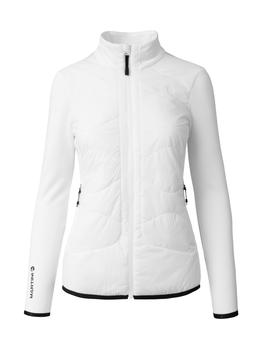 Martini Sportswear - Sunrise Hybrid Jacket Primaloft ® W - Hybridjacken in white - Vorderansicht - Damen