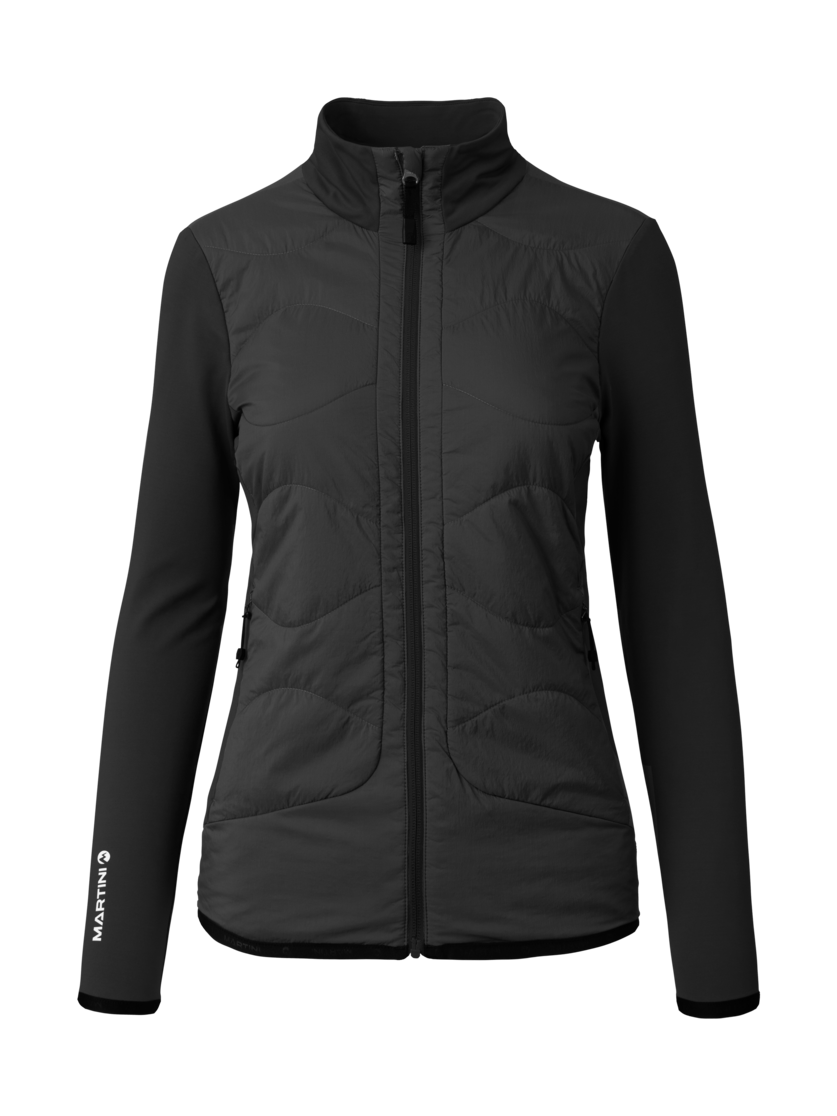 Martini Sportswear - Sunrise Hybrid Jacket Primaloft ® W - Giacche ibride in black - vista frontale - Donna