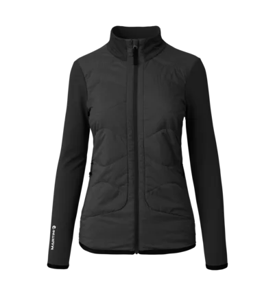 Martini Sportswear - Sunrise Hybrid Jacket Primaloft ® W - Giacche ibride in black - vista frontale - Donna