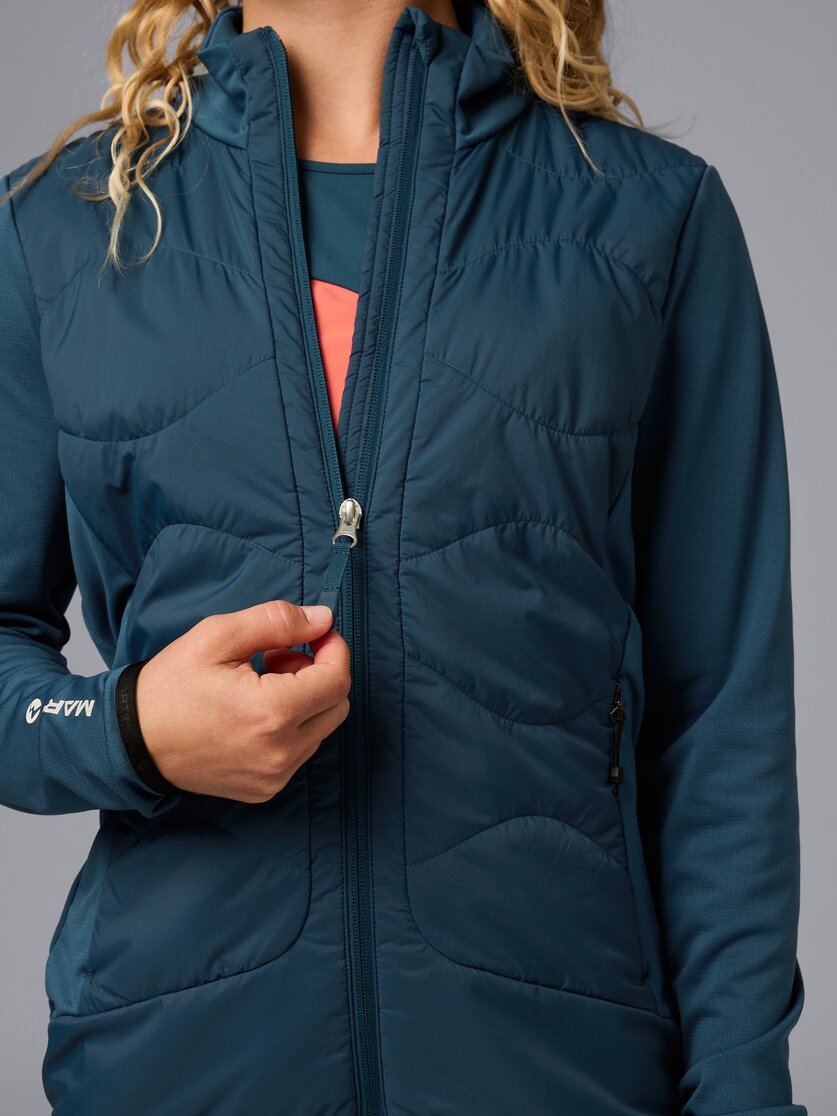Martini Sportswear - Sunrise Hybrid Jacket Primaloft ® W - Hybridjacken in white - Detail 1 - Damen