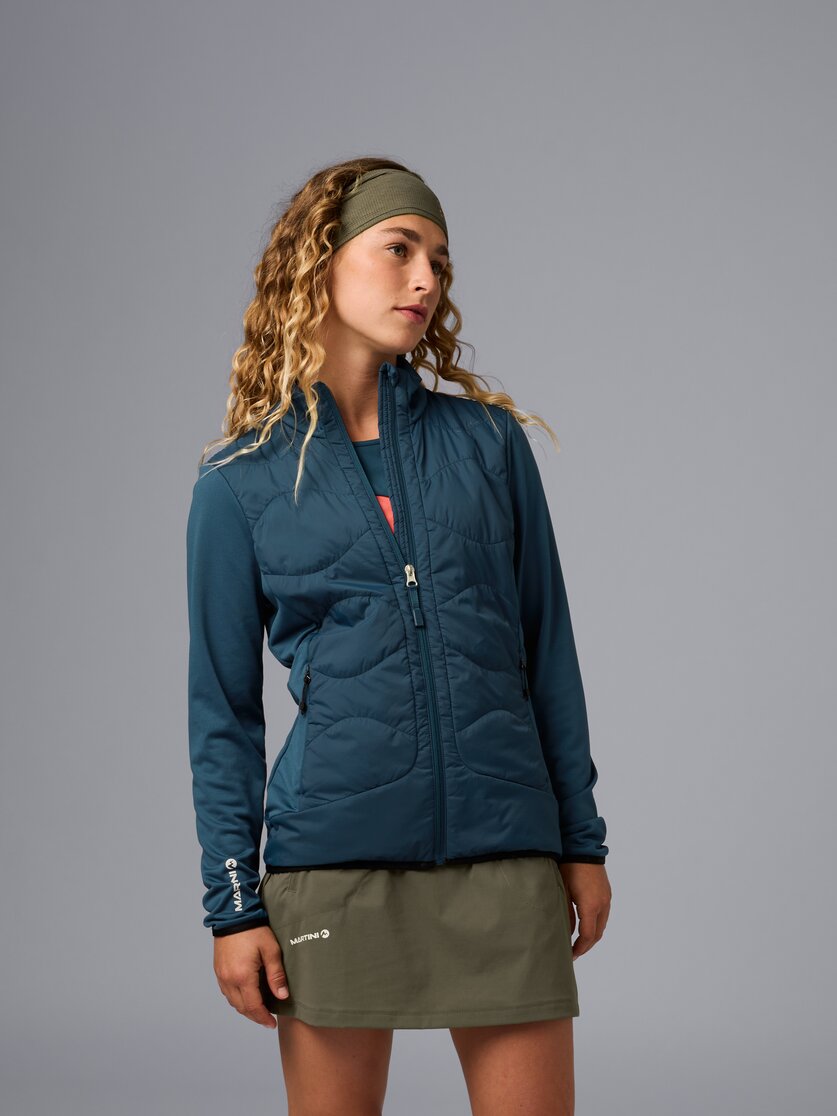 Martini Sportswear - Sunrise Hybrid Jacket Primaloft ® W - Hybridjacken in white - Vorderansicht Model - Damen