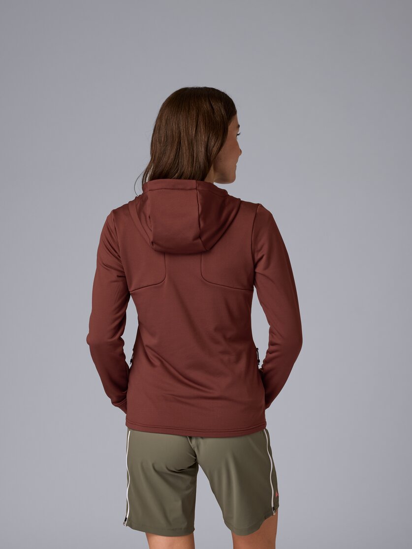 Martini Sportswear - Sunrise Midlayer Jacket W - Fleecejacke in black - Rückansicht Model - Damen