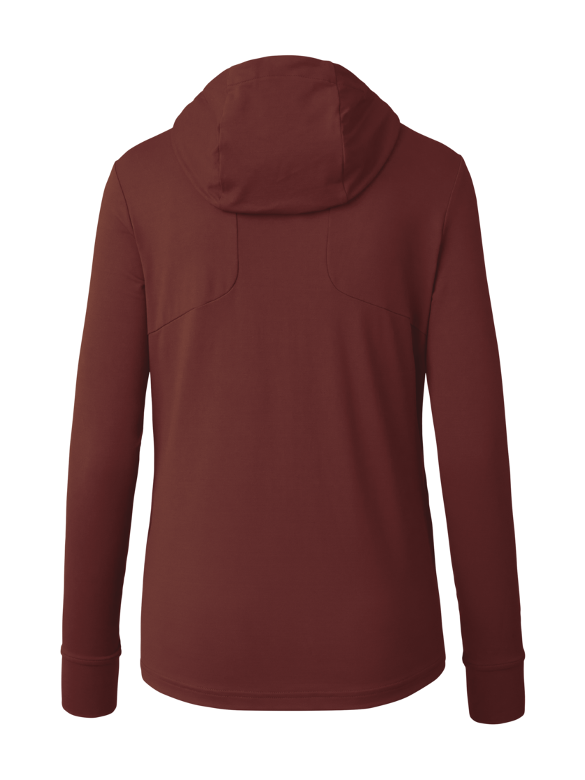 Martini Sportswear - Sunrise Midlayer Jacket W - Fleecejacke in peakan-punch - Rückansicht - Damen