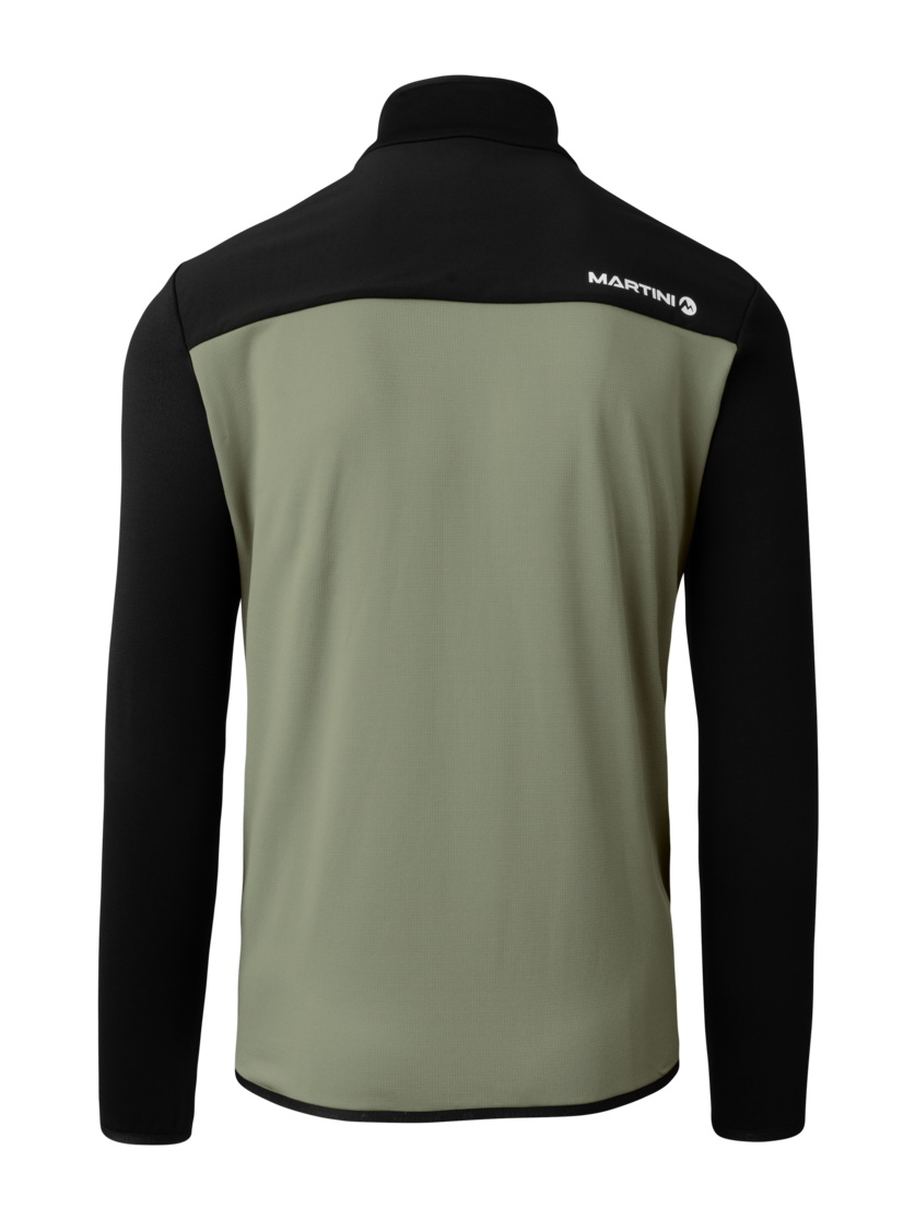 Martini Sportswear - Daybreaker Hybrid Jacket Primaloft® M - Hybrid jackets in tendril-black - rear view - Men