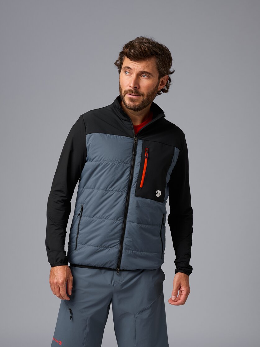 Martini Sportswear - Daybreaker Hybrid Jacket Primaloft® M - Hybridjacken in tendril-black - Vorderansicht Model - Herren