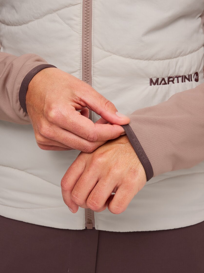 Martini Sportswear - Alpmate IN Hybrid Hooded Jacket W - Hybrid jackets in black - Detail 3 - Women