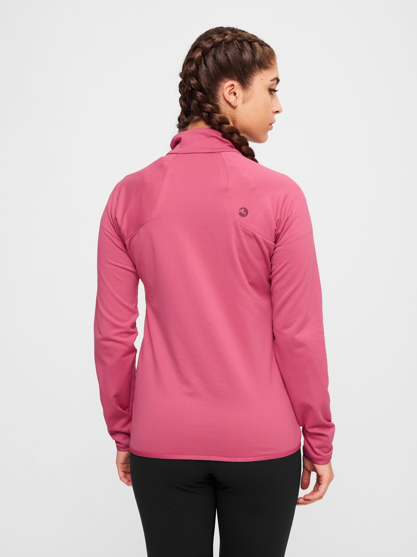 Martini Sportswear - Alpmate ML Jacket W - Midlayers in black-white - Rückansicht Model - Damen